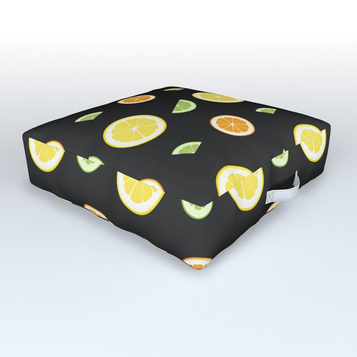 Citrus Luv'r Outdoor Floor Cushion