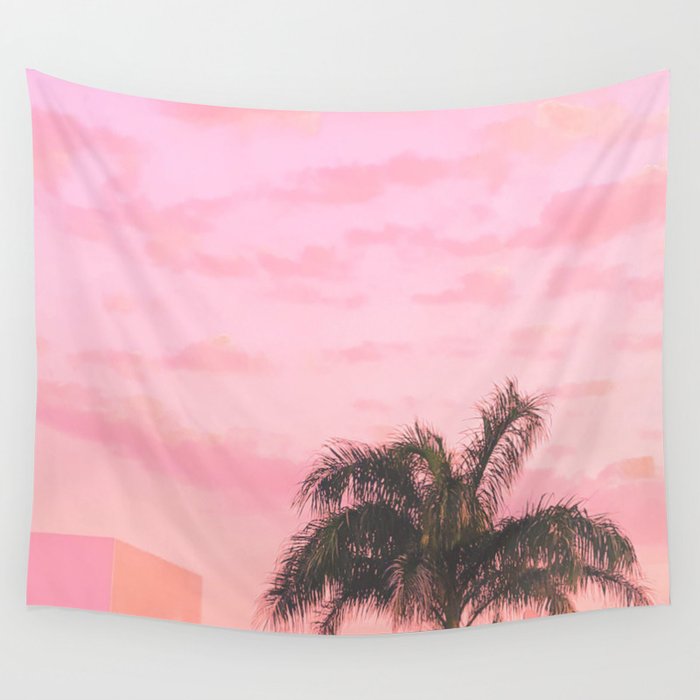 Palm Paradise Wall Tapestry