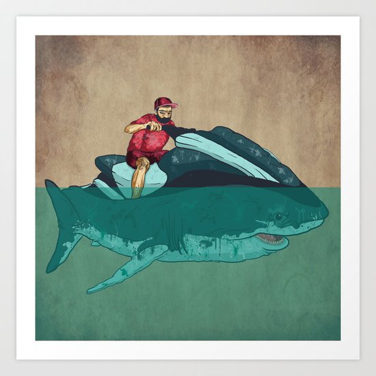 Hybrid. Art Print