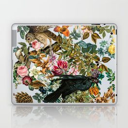 FLORAL AND BIRDS VI Laptop Skin