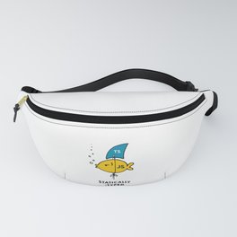 I'm Statically Typed - Funny JavaScript Typescript Fish Fanny Pack