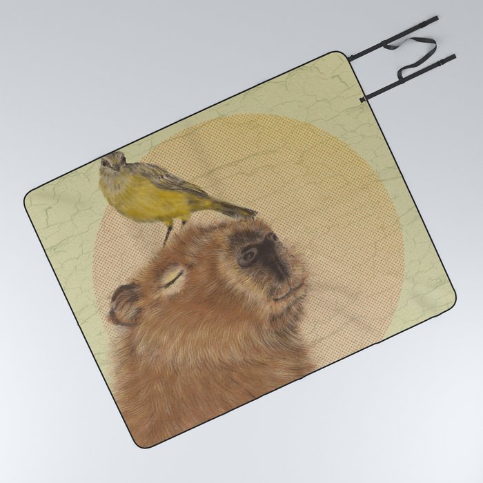 capybara | capivara Picnic Blanket