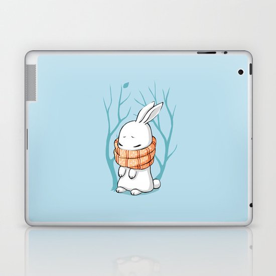 Winter Bunny Laptop & iPad Skin