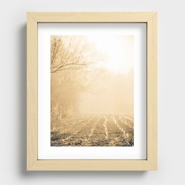 Into Obscurity  Recessed Framed Print