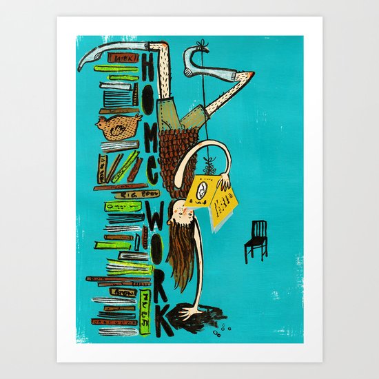 Try a different angle Art Print