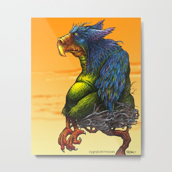 Griffin Metal Print