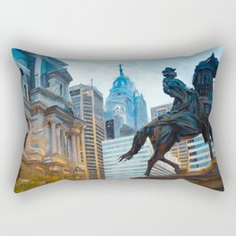 Philadelphia, Pennsylvania Rectangular Pillow