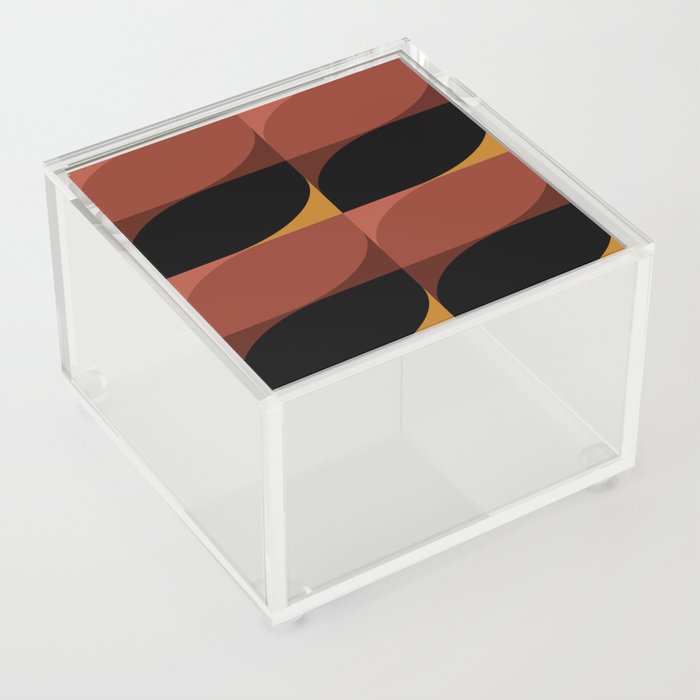 Abstract Patterned Shapes XIX Acrylic Box