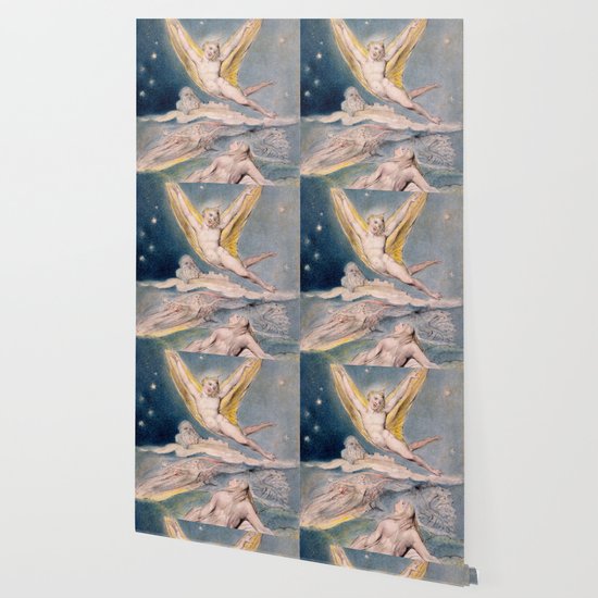 William Blake Night Startled By The Lark Wallpaper By