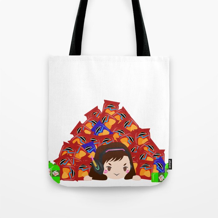 Doritos And D Va Tote Bag By Sarbearx Society6