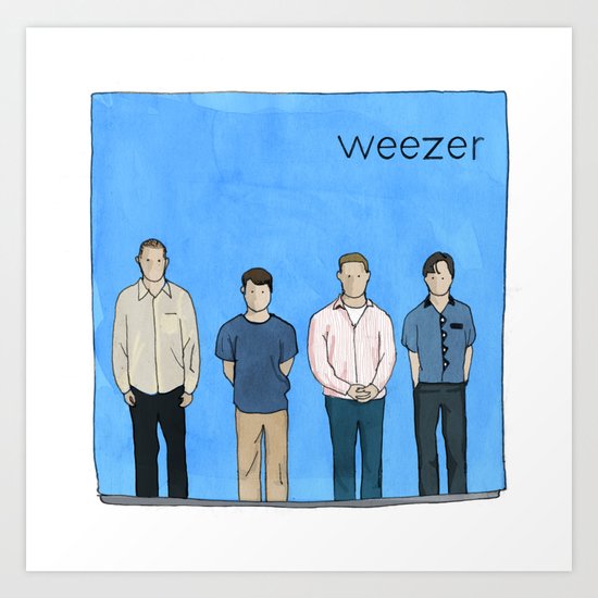 Weezer Art Print