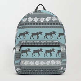 Moose Pattern Backpack