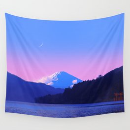 Mount Fuji Sunrise Wall Tapestry