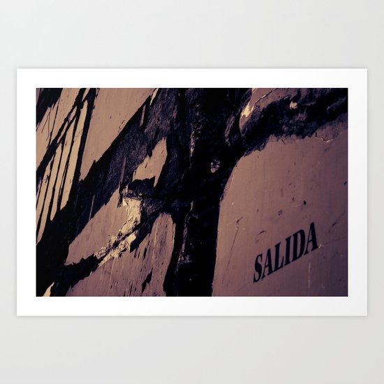Salida Art Print