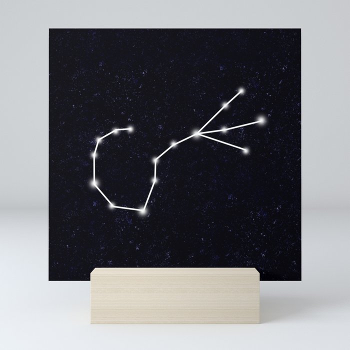 Scorpio Constellation Mini Art Print