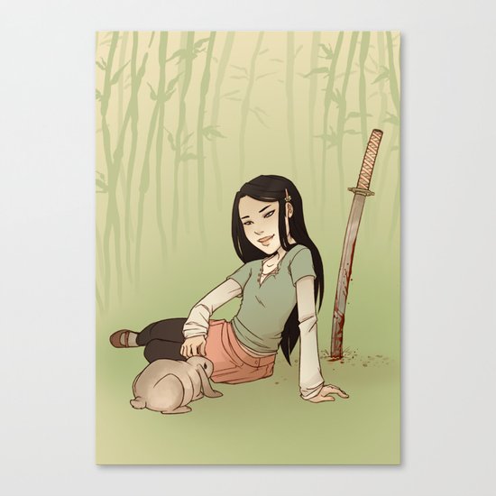 Usagi Canvas Print