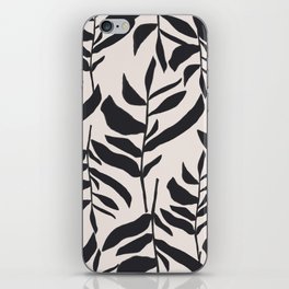 Herbal Peace - abstract eclectic floral pattern iPhone Skin