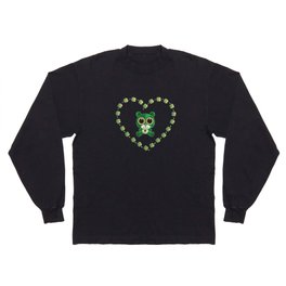 St. Patrick's Day Teddy Bear Long Sleeve T-shirt