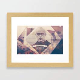 St. Maximilian Kolbe "Only Love is Creative" Framed Art Print