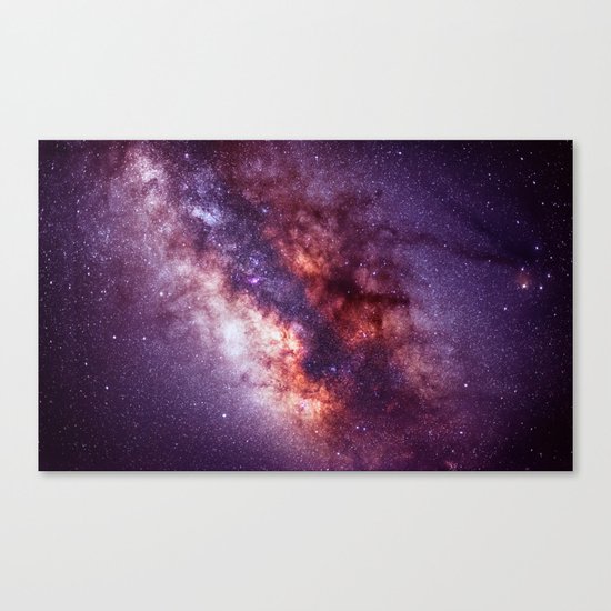 Milky way Canvas Print