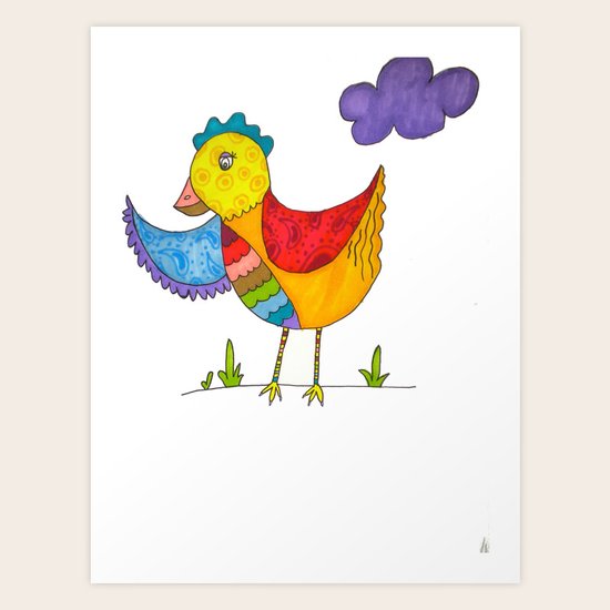 "Chicken" Art Print