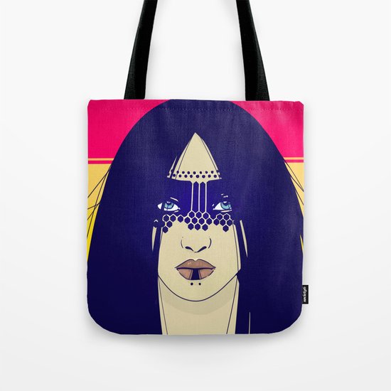 Tribal Lady Tote Bag