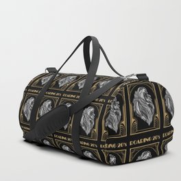 Golden Age of the Roaring 20's Lion Duffle Bag