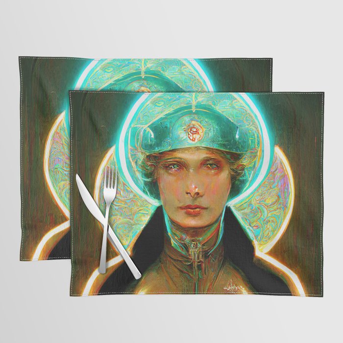 Cybernetic Angel Placemat