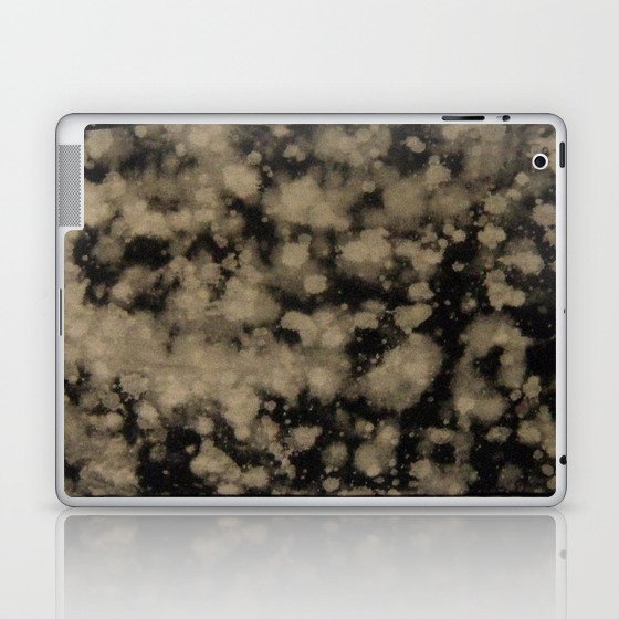 Vintage Bleached Grunge Splatter Pattern Laptop & iPad Skin