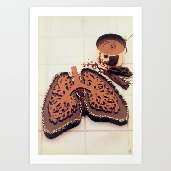 Chocolate Art Print