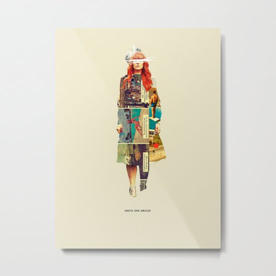 Until She Smiles Metal Print