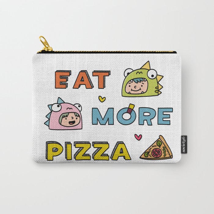 eat more pizza! Carry-All Pouch