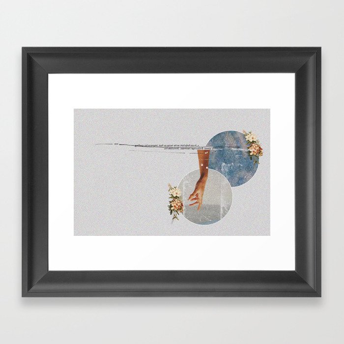 Hoppin' Up and Down Framed Art Print