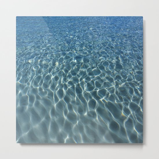 Wade In Metal Print