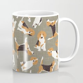 beagle scatter stone Mug