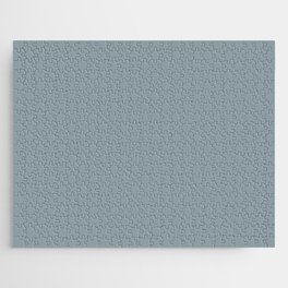 Teal-Gray Wave Jigsaw Puzzle
