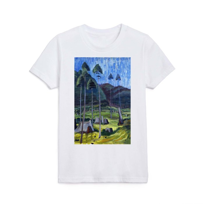 Emily Carr - Odds and Ends - Canada, Canadian Oil Painting - Group of Seven Kids T Shirt