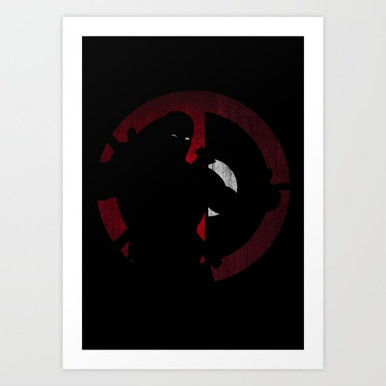 Dead Pool Art Print