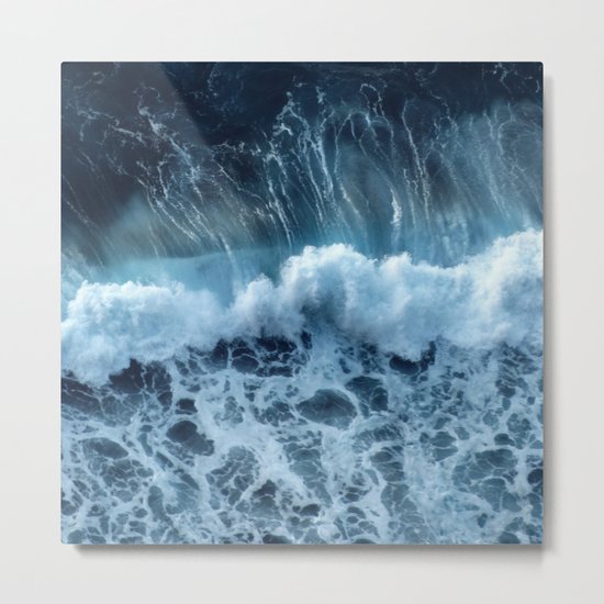 Sea Waves Metal Print