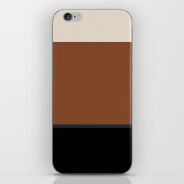 Contemporary Color Block XLVII iPhone Skin