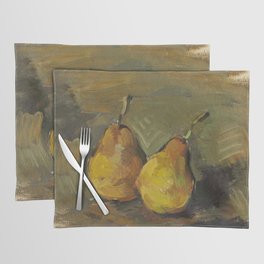 Paul Cézanne - Two Pears - Deux Poires Placemat