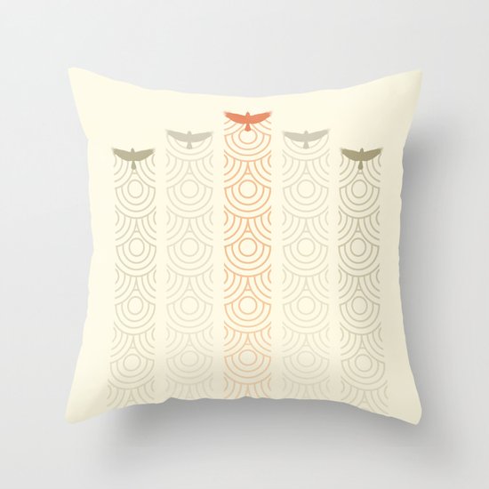 Aerial Display Team Throw Pillow