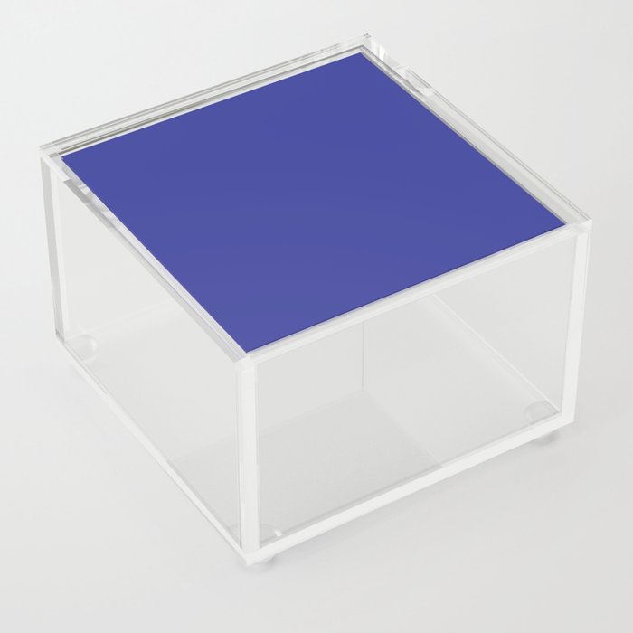 Denim Blue Acrylic Box
