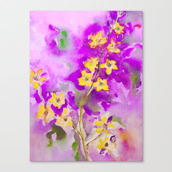 Sunshine On A Branch Canvas Print