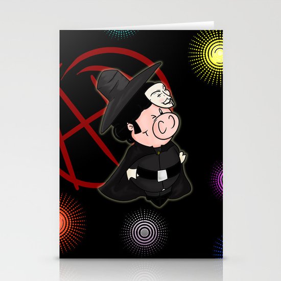 Guy Fawkes Stationery Cards