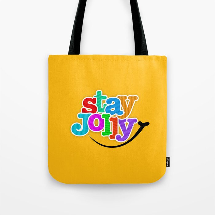 Stay Jolly - Key to Happiness Tote Bag