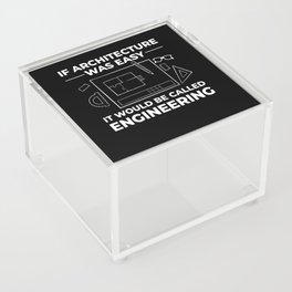 Architecture Designer Engineering House Architect Acrylic Box
