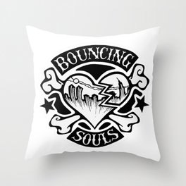 Bouncing Souls Throw Pillow
