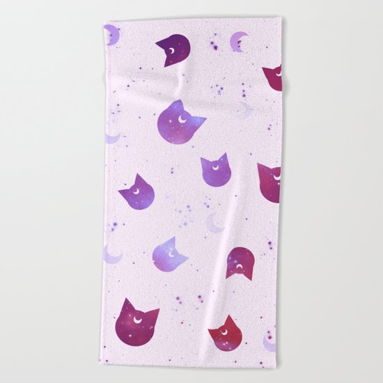 Sailor Moon Luna Beach Towel