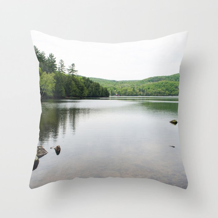Lake Meech Throw Pillow